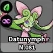 Datunymph Evolution — Evomon