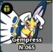 Gempress Evolution — Evomon