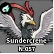 Sundercrene Evolution — Evomon