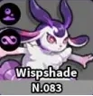 Wispshade Evolution — Evomon